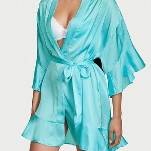 NWO Victoria Secret Turquoise Robe